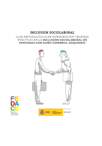 Portada de la guía de inclusión sociolaboral de FEDACE