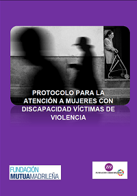 Portada do protocolo para a atención a mulleres con discapacidade vítimas de violencia